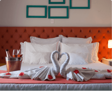 Quarto Romantico Hotel Doral Guarujá