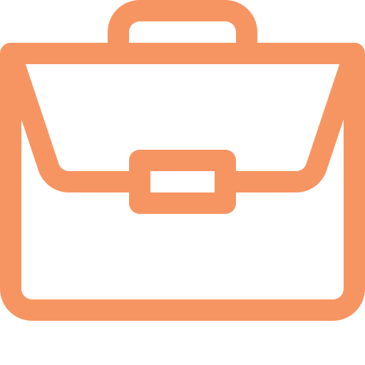 Serviços icone mala