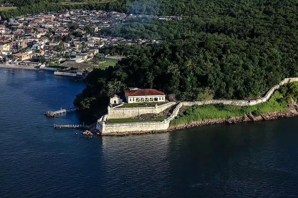 Qual O Melhor Mirante para curtir o pôr do Sol no Guarujá Forte Andradas